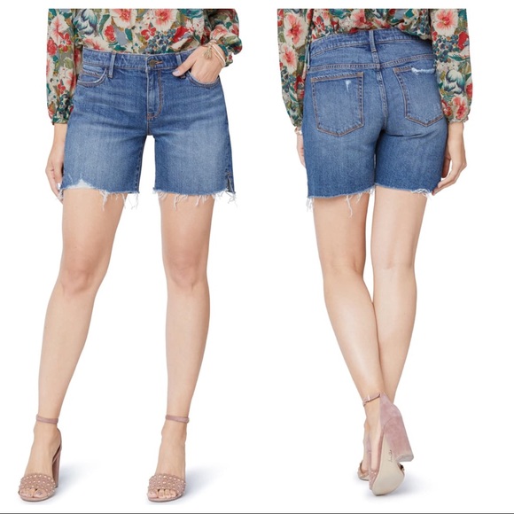 SAM EDELMAN Derby Denim Cutoff Shorts 25 0 - Picture 2 of 9